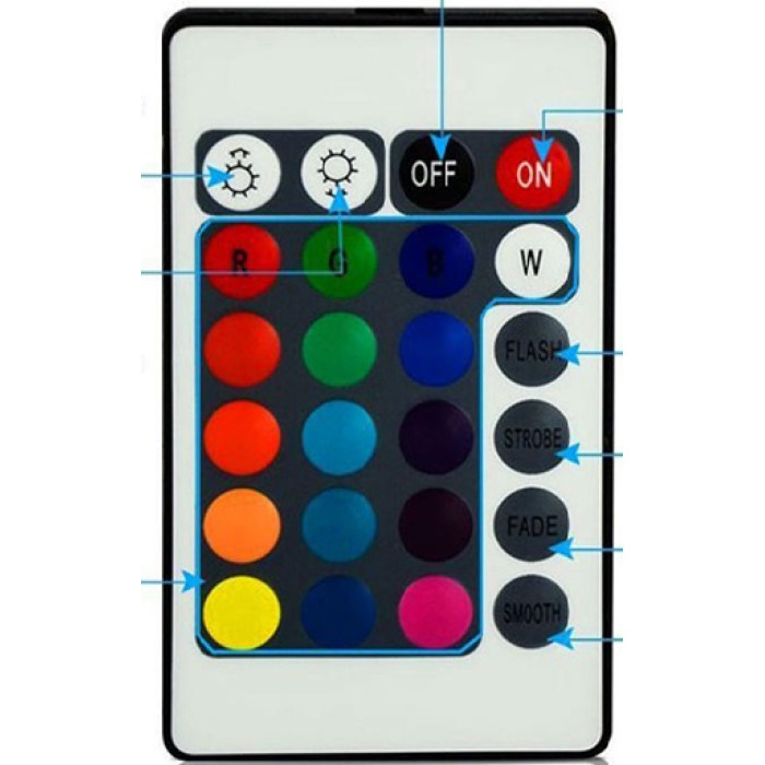 Sálas bagoly  7 színű 3D led lámpa
