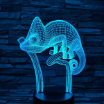 Kaméleon 7 színű 3D led lámpa