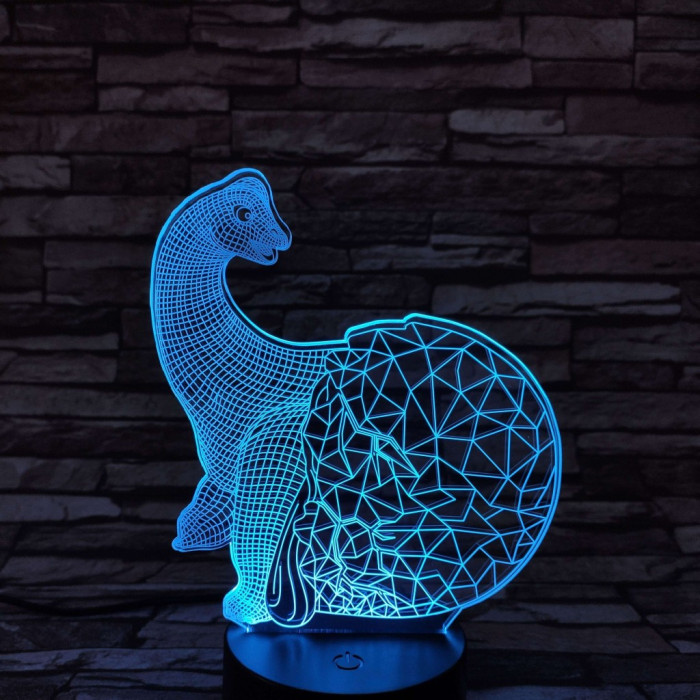 Dinó  Bébi Akció 3D led lámpa