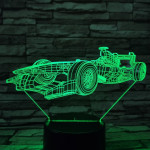 Forma1 3D led lámpa