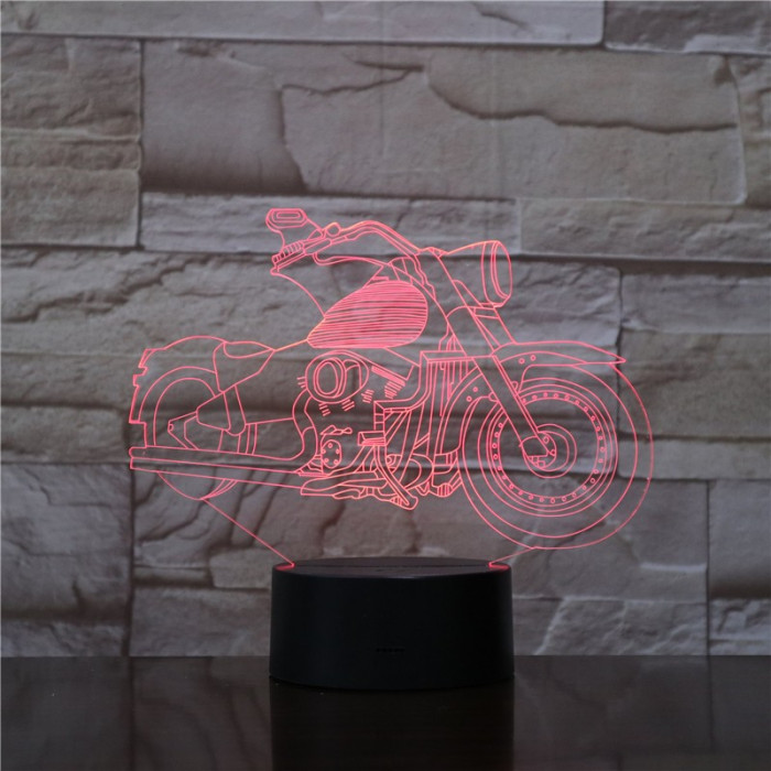 Motor 2 3D led lámpa