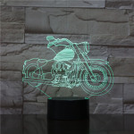 Motor 2 3D led lámpa