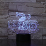Motor 2 3D led lámpa