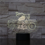 Motor 2 3D led lámpa