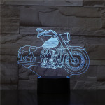 Motor 2 3D led lámpa