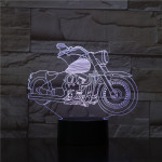 Motor 2 3D led lámpa