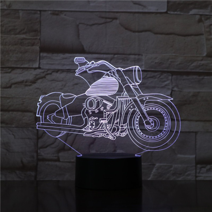 Motor 2 3D led lámpa