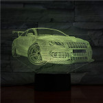 Sport Autó 3D led lámpa