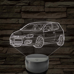 Golf V GTI – 7 színű, színváltós LED lámpa