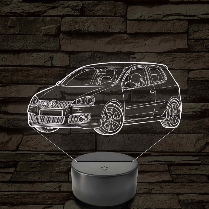 Golf V GTI – 7 színű, színváltós LED lámpa