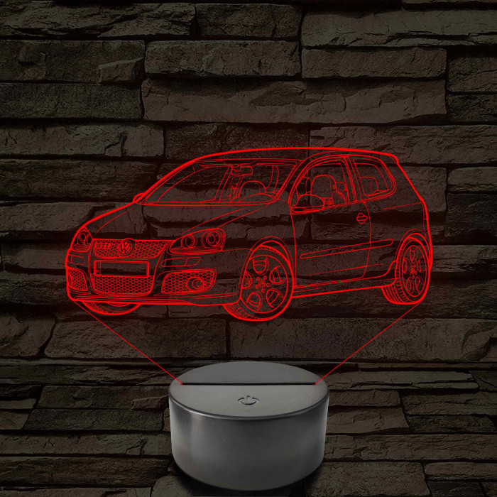 Golf V GTI – 7 színű, színváltós LED lámpa