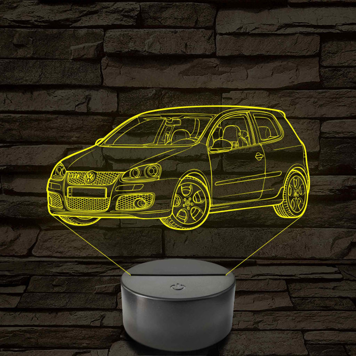 Golf V GTI – 7 színű, színváltós LED lámpa