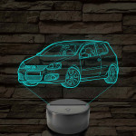 Golf V GTI – 7 színű, színváltós LED lámpa