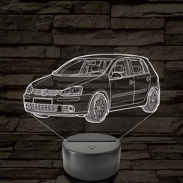 Golf MK V (5 ajtós) – 7 színű, színváltós LED lámpa