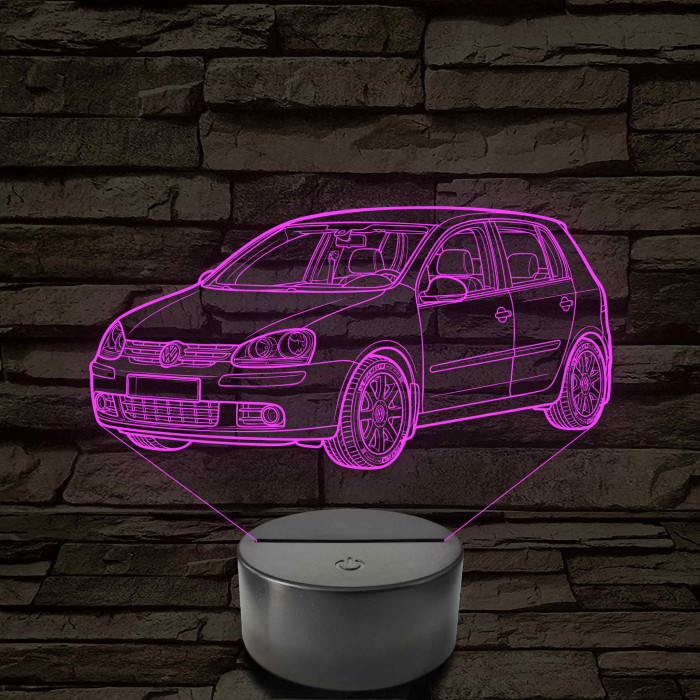 Golf MK V (5 ajtós) – 7 színű, színváltós LED lámpa