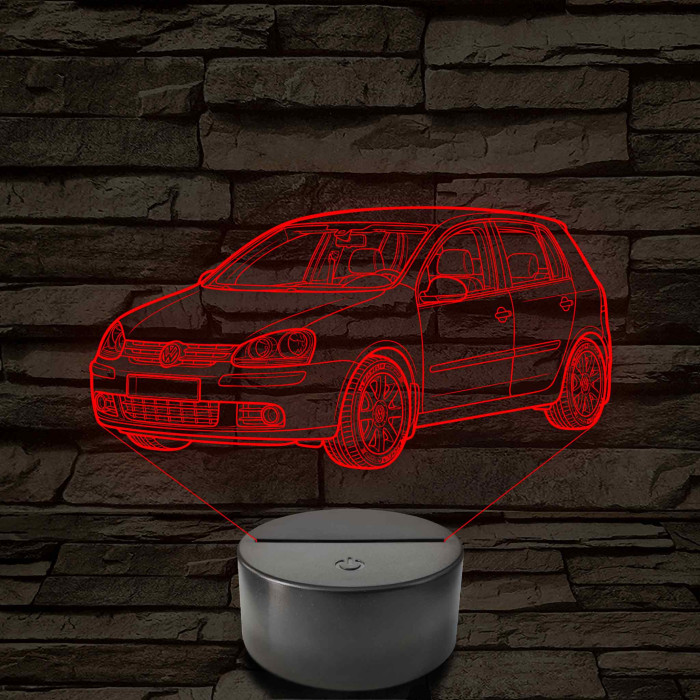 Golf MK V (5 ajtós) – 7 színű, színváltós LED lámpa