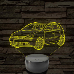 Golf MK V (5 ajtós) – 7 színű, színváltós LED lámpa