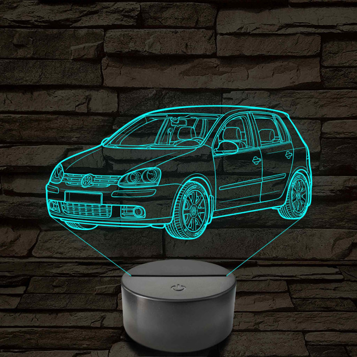 Golf MK V (5 ajtós) – 7 színű, színváltós LED lámpa
