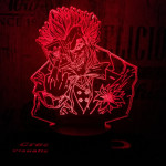 Joker 7 színű 3D led lámpa
