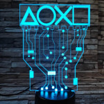 Indulhat a játék 7 színű 3D led lámpa