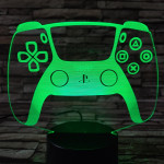 Kontroller Ps5 7 színű 3D led lámpa