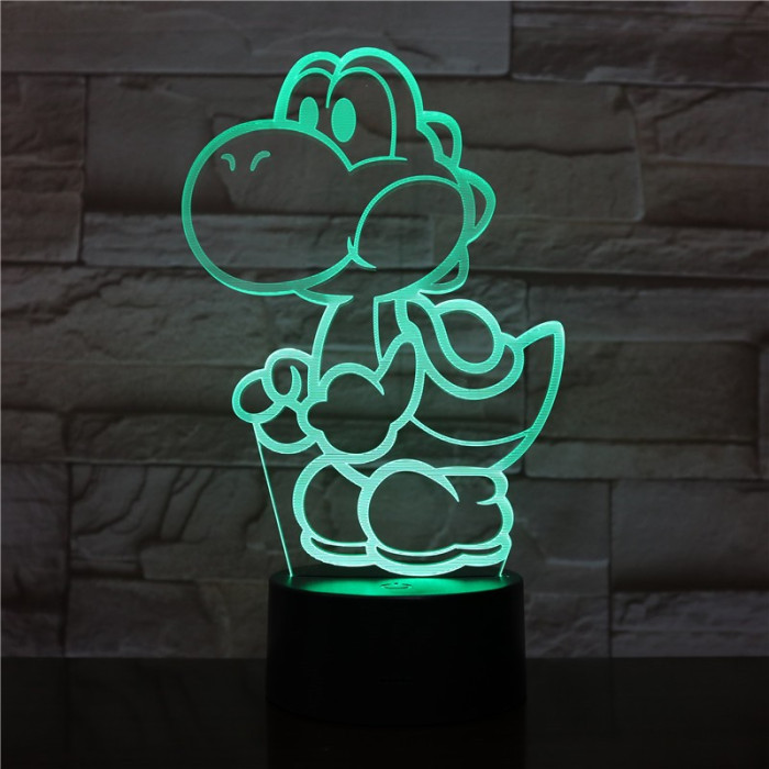 Bébi Dinó 3D led lámpa