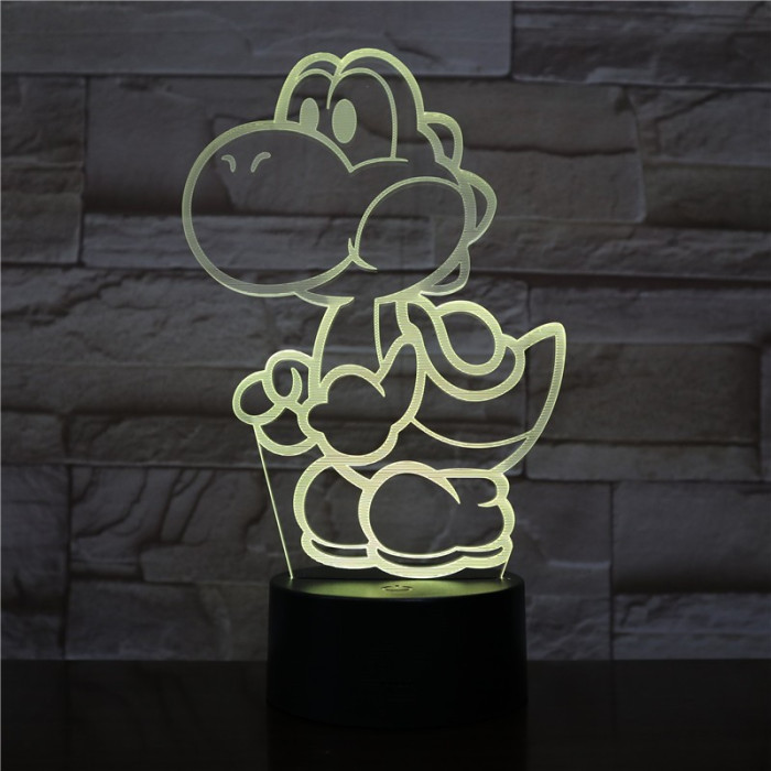Bébi Dinó 3D led lámpa