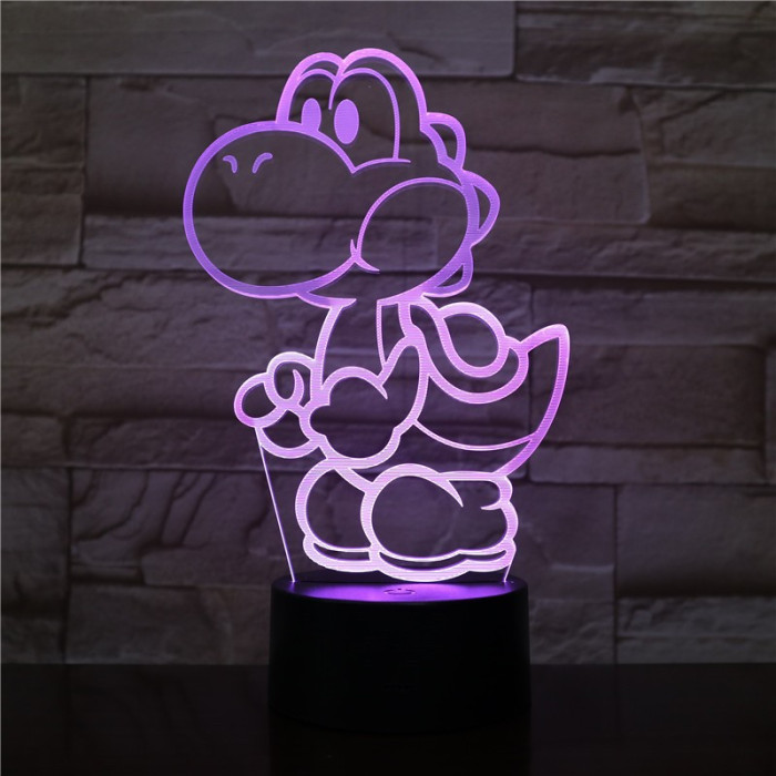 Bébi Dinó 3D led lámpa