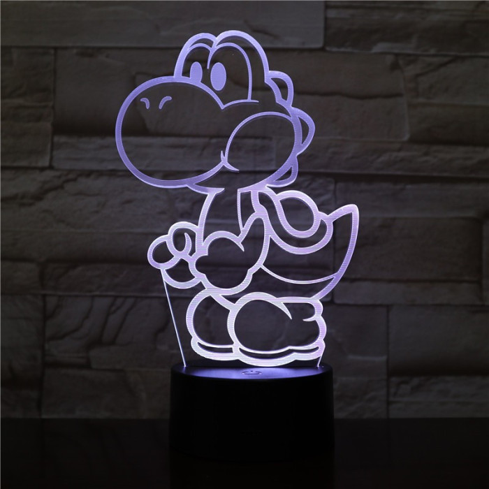 Bébi Dinó 3D led lámpa