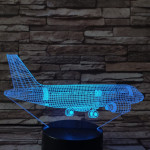Utasszállító  7 színű 3D led lámpa