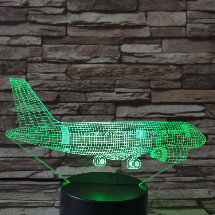 Utasszállító  7 színű 3D led lámpa