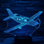 Repülő 7 színű 3D led lámpa