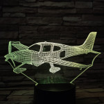 Piper PA-28 Repülőgép  7 színű 3D led lámpa