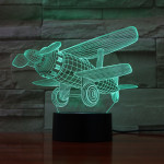 Repülő dupla szárnyú 7 színű 3D led lámpa