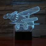 Repülő dupla szárnyú 7 színű 3D led lámpa