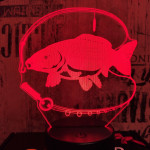 Ponty horgászat 3D led lámpa