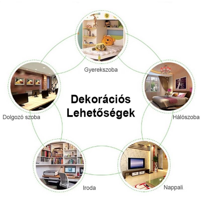 Sálas bagoly  7 színű 3D led lámpa