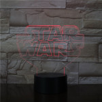 Star Wars 3D led lámpa