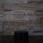 Star Wars 3D led lámpa