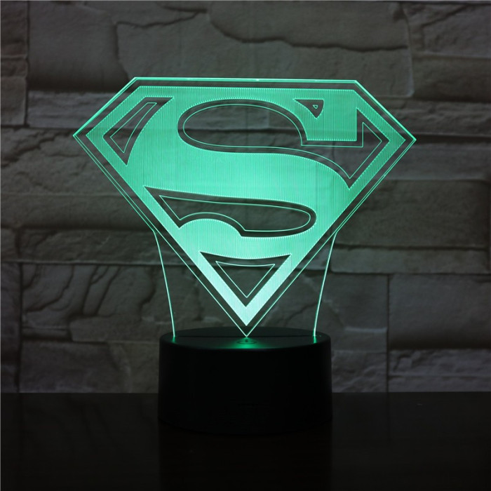 SMAN 3D led lámpa