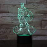 A Kapitány 3D led lámpa