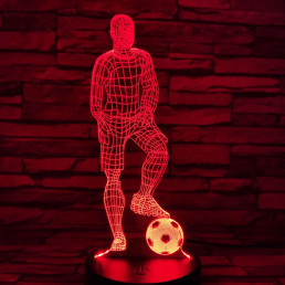 Focista 7 színű 3D led lámpa