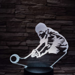Biliárd 7 színű 3D led lámpa