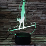 Szertona 7 színű 3D led lámpa