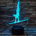 Szertona 7 színű 3D led lámpa