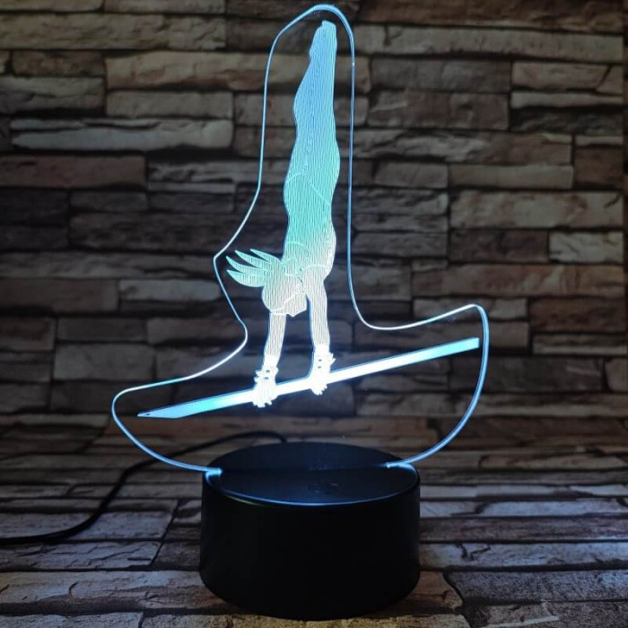 Szertona 7 színű 3D led lámpa