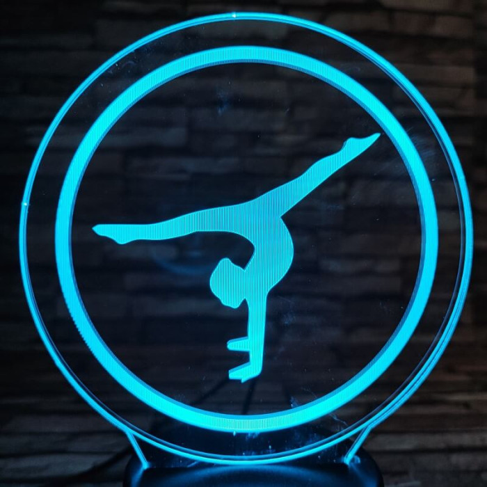 Talaj torna 7 színű 3D led lámpa