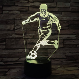 Focista 7 színű 3D led lámpa