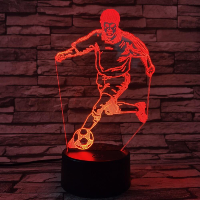 Focista 7 színű 3D led lámpa