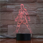Ronaldo Focista 7 színű 3D led lámpa